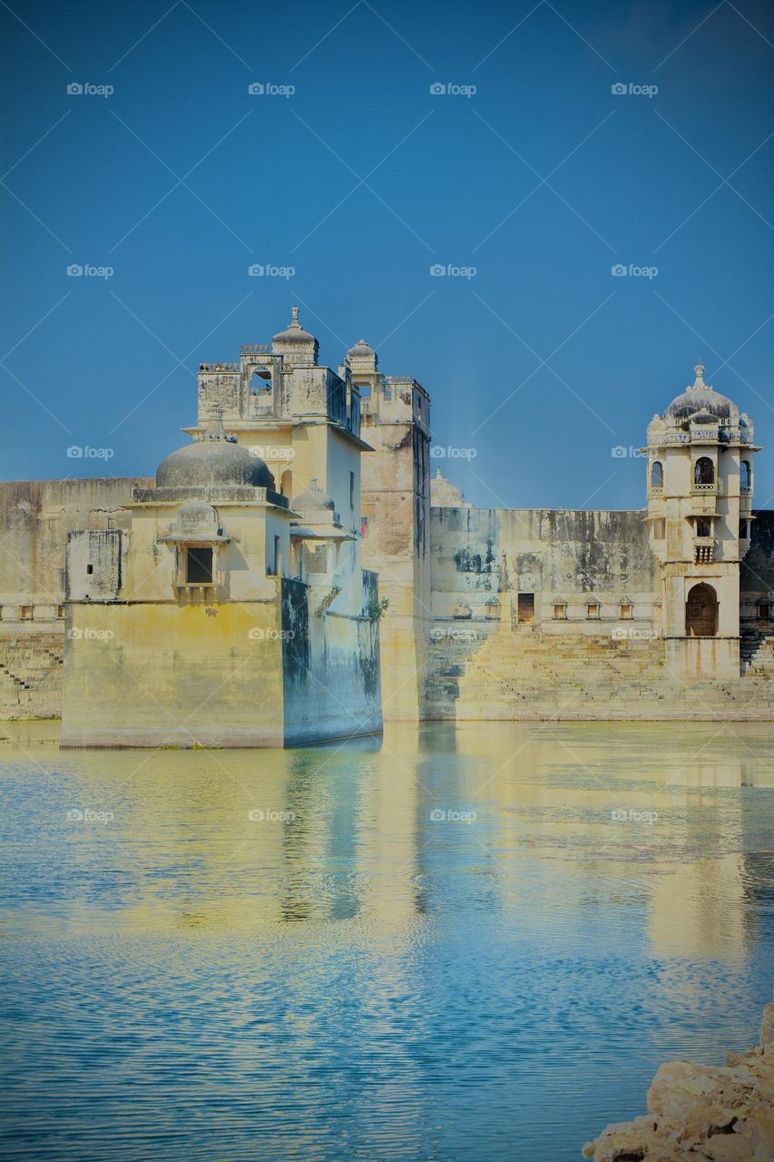 Rani padmini mahal at Chittorgarh fort 