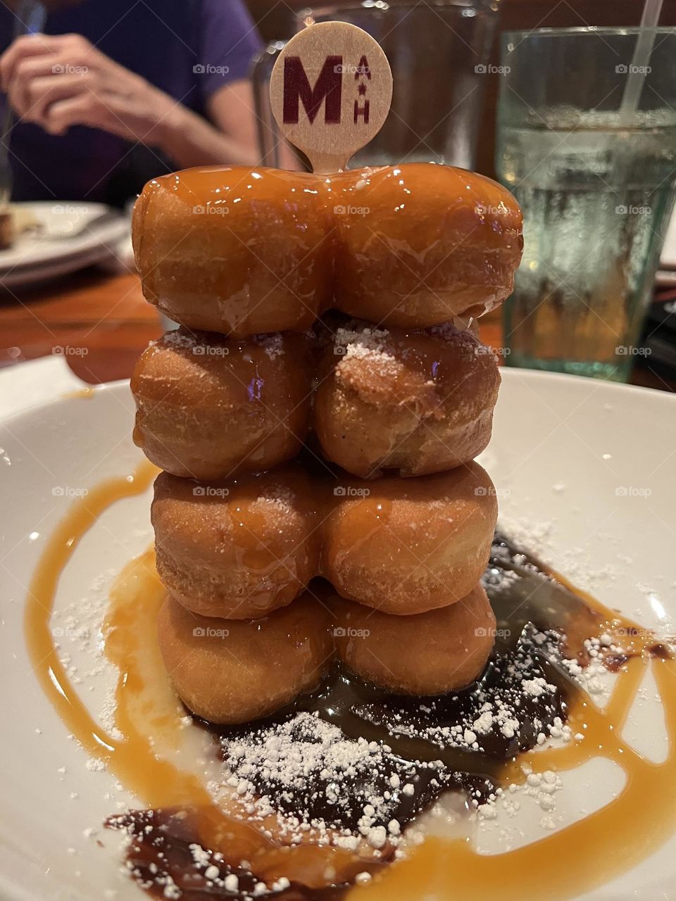 Pull apart donuts are deliciously round 
