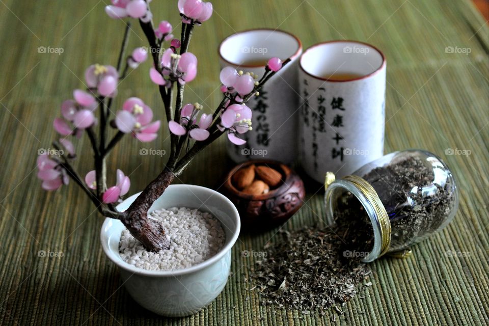 Japanese tea time