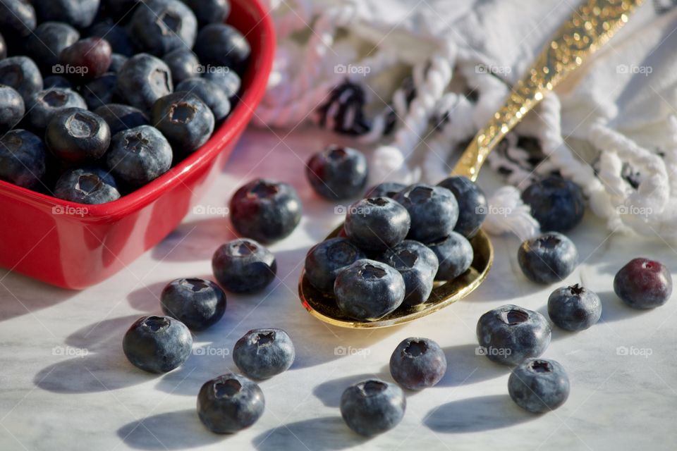 Blueberries from the garden 