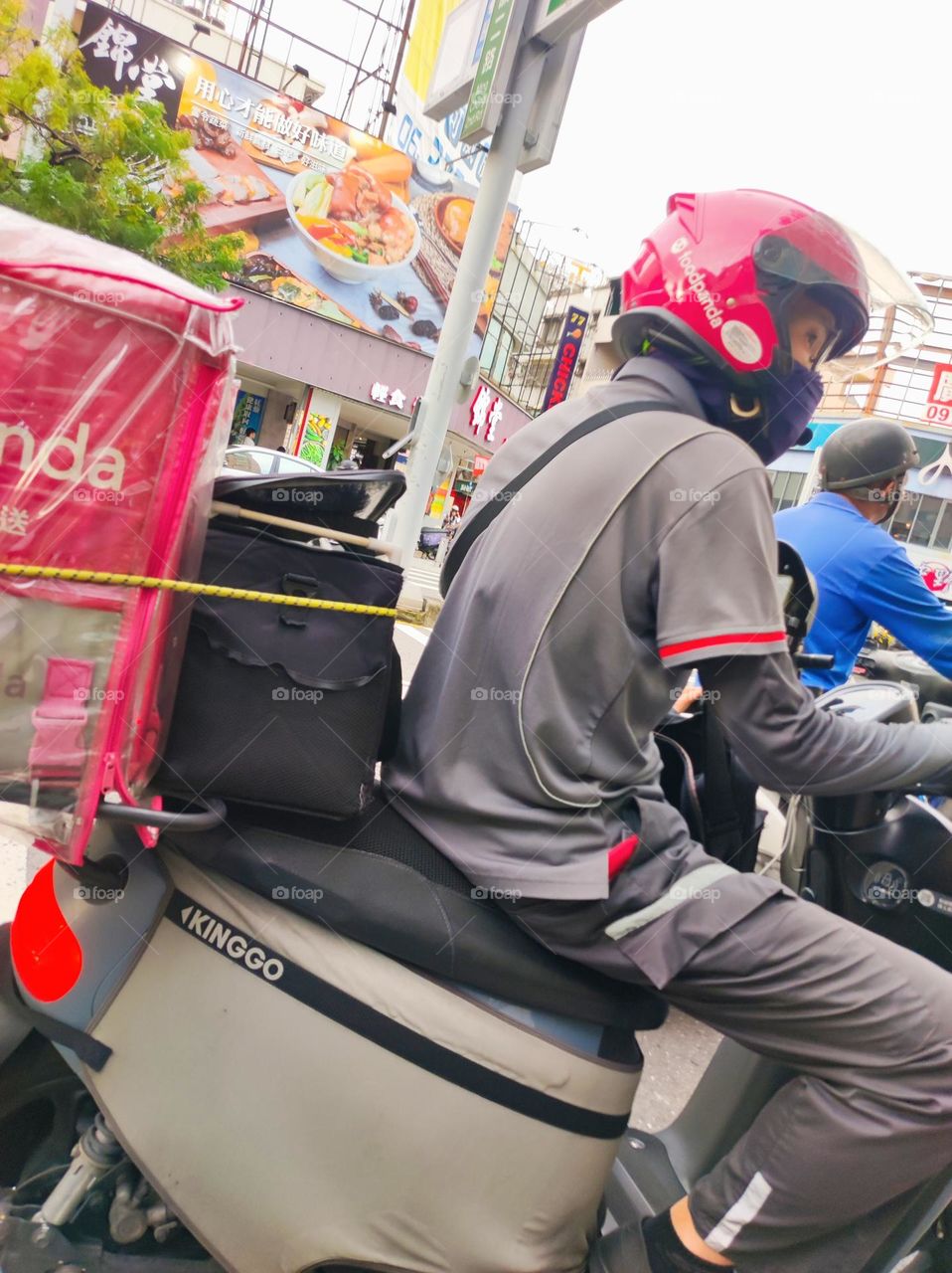 Motorcycle for foodpanda service