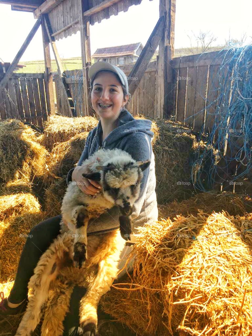 Happy to have a furry friend