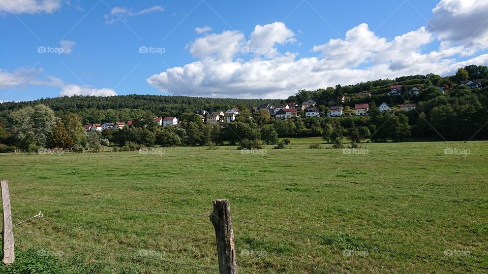 Auf dem Dorf