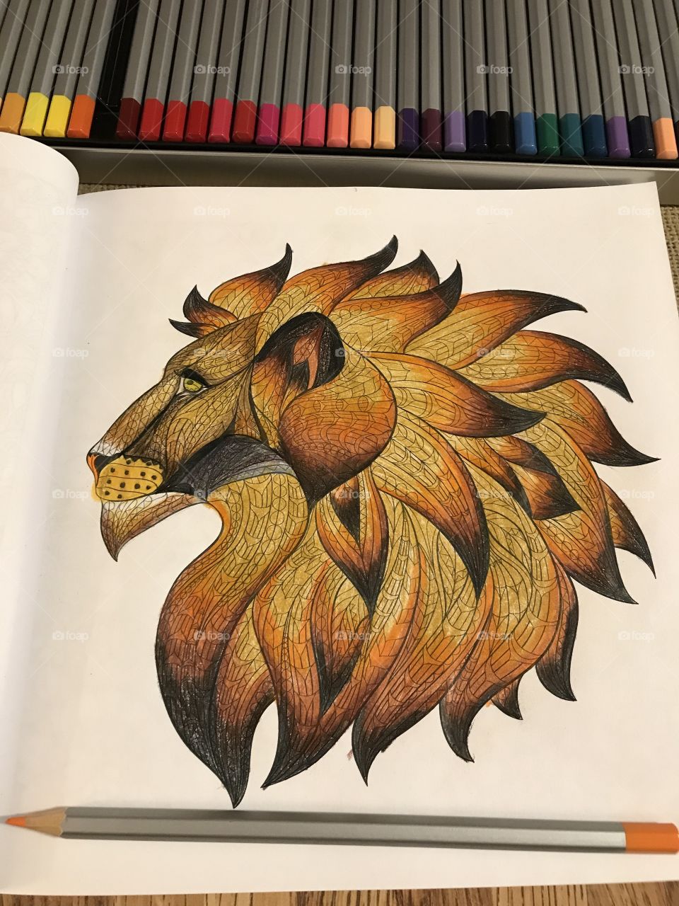 Coloring is so relaxing 
