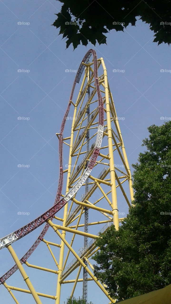 Top Thrill Dragster. Cedar Point Amusement park