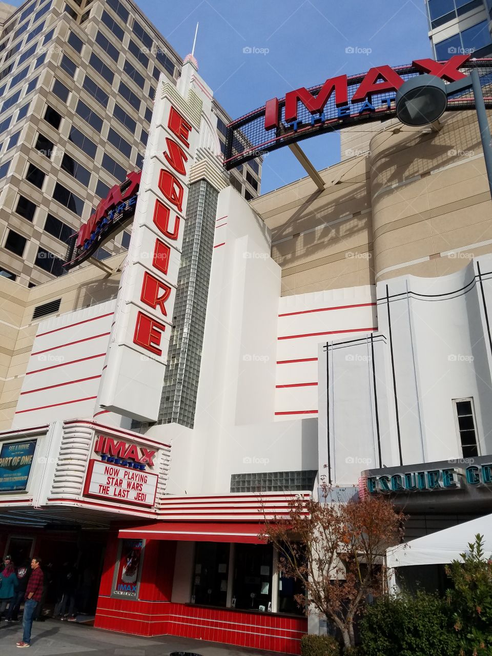 Star Wars The Last Jedi in 3D at the IMAX theatre in downtown
