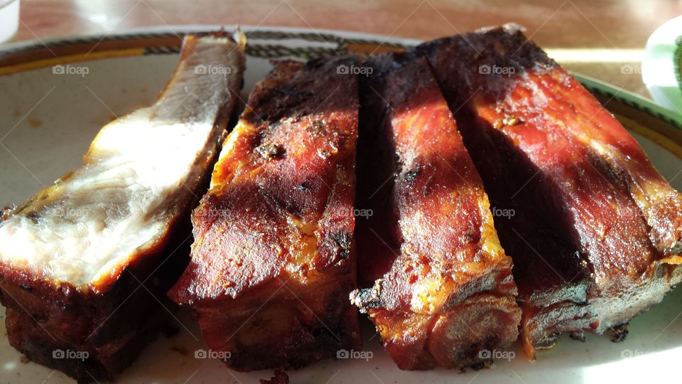 BBQ Ribs. The essence of delightful in the South