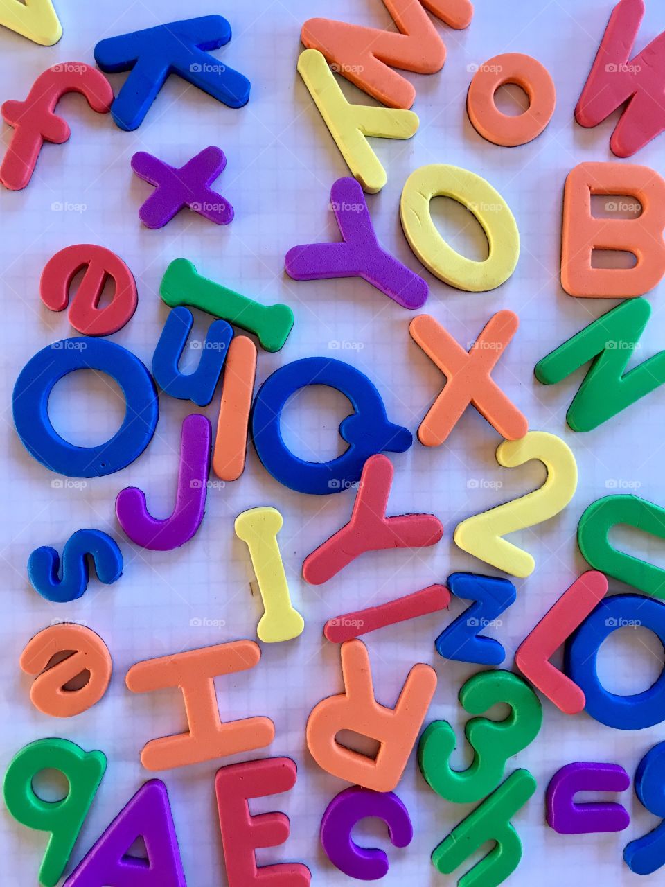Craft letters and numbers