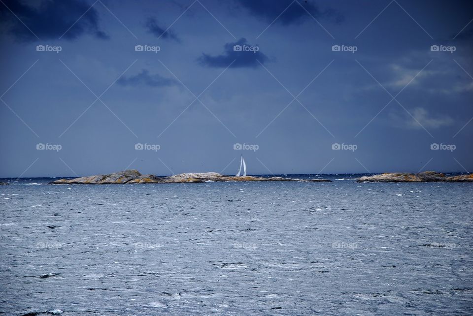 Scenic view of marina kladesholmen