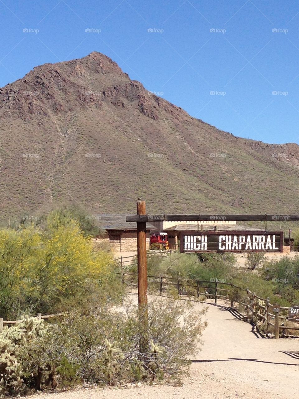 Set one. Tucson movie set