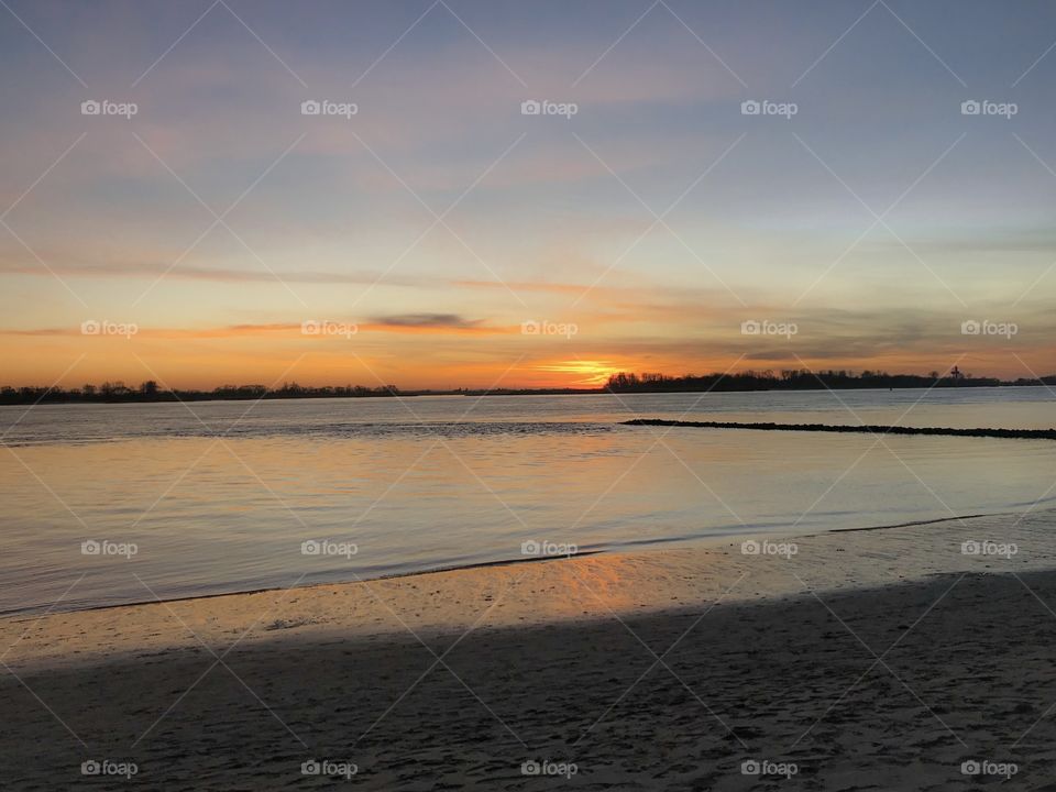 Sunsetlover orange and blue