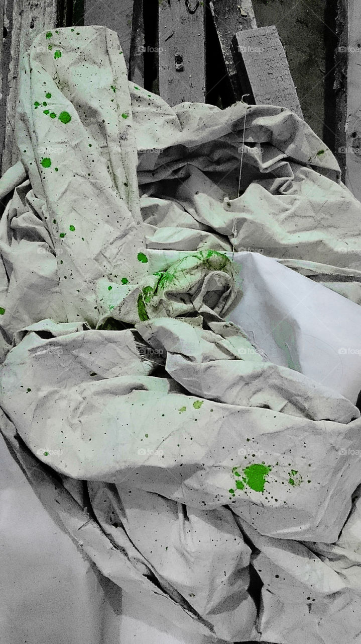 Chroma Splashs. green splashs