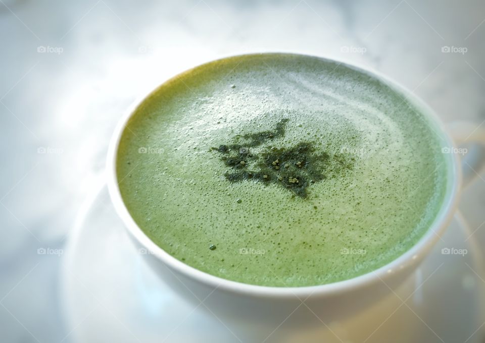 Matcha latte greentea
