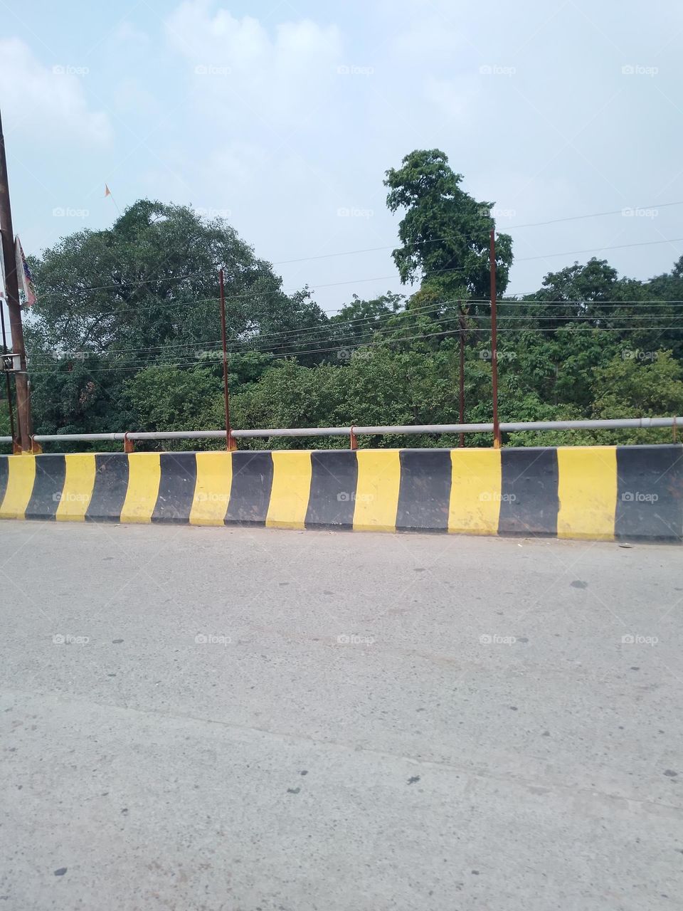 road and tree with sky