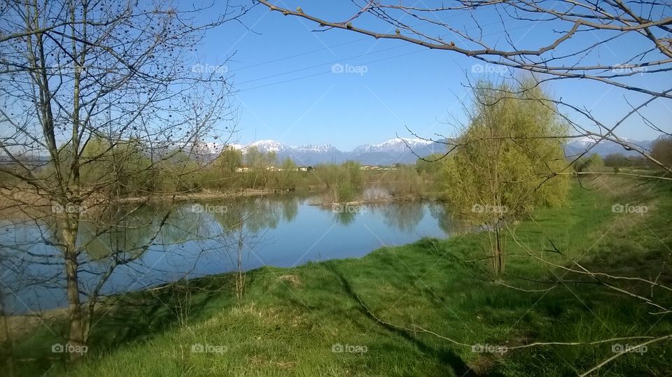 River Astico in Italy