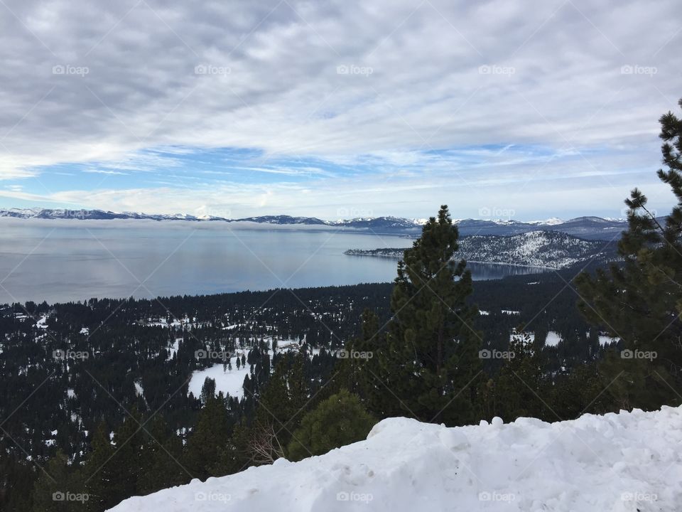 Scenic Overlook Lake Tahoe