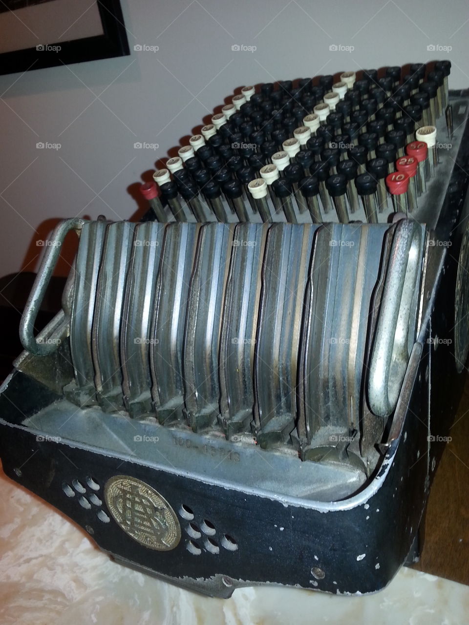 old bank counting machine