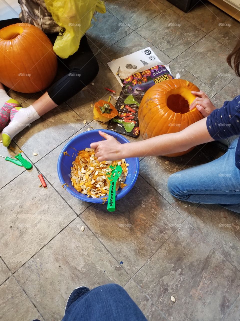 jack o lantern carving