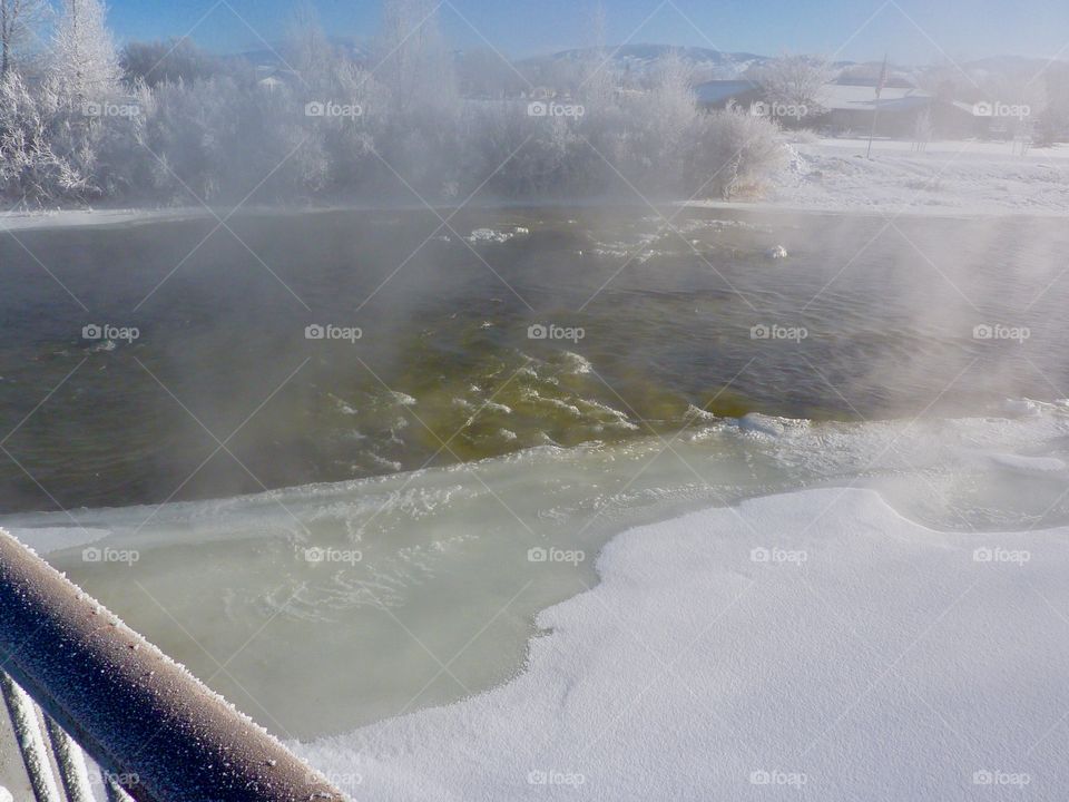 Frigid Morning In Saratoga 