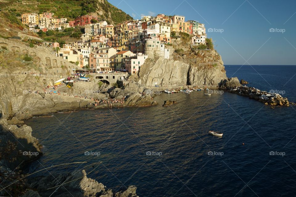 Golden Hour in Manarola