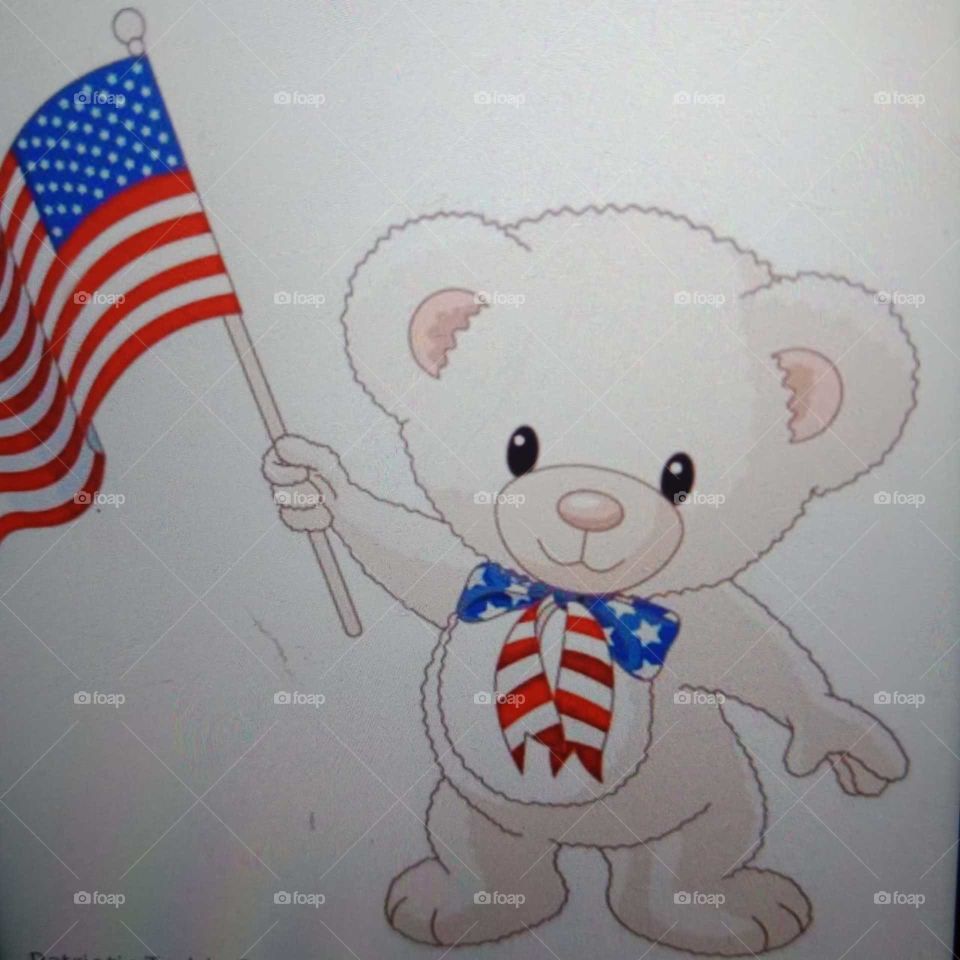 Patriotic Teddy Bear