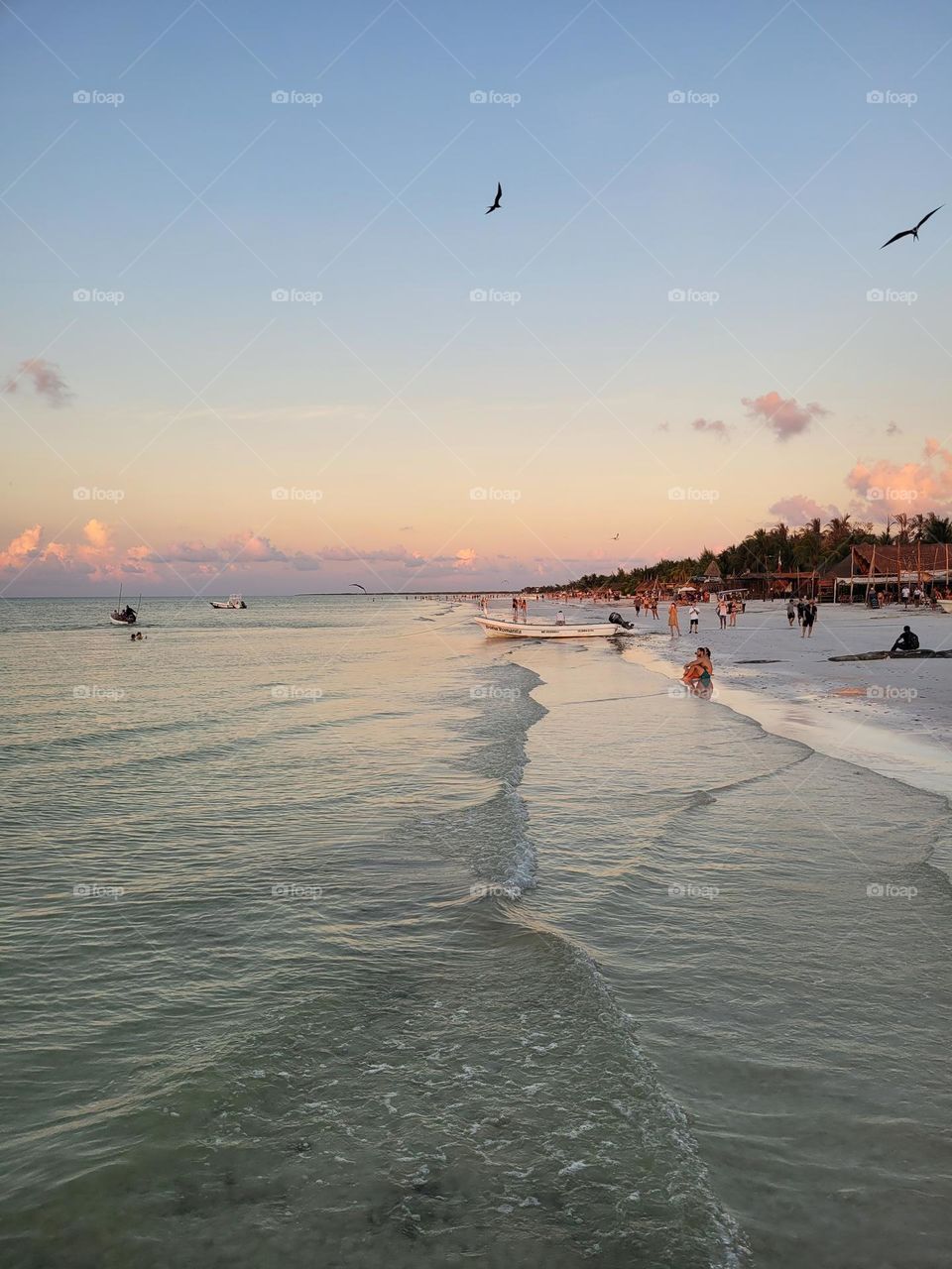 paisaje de playa