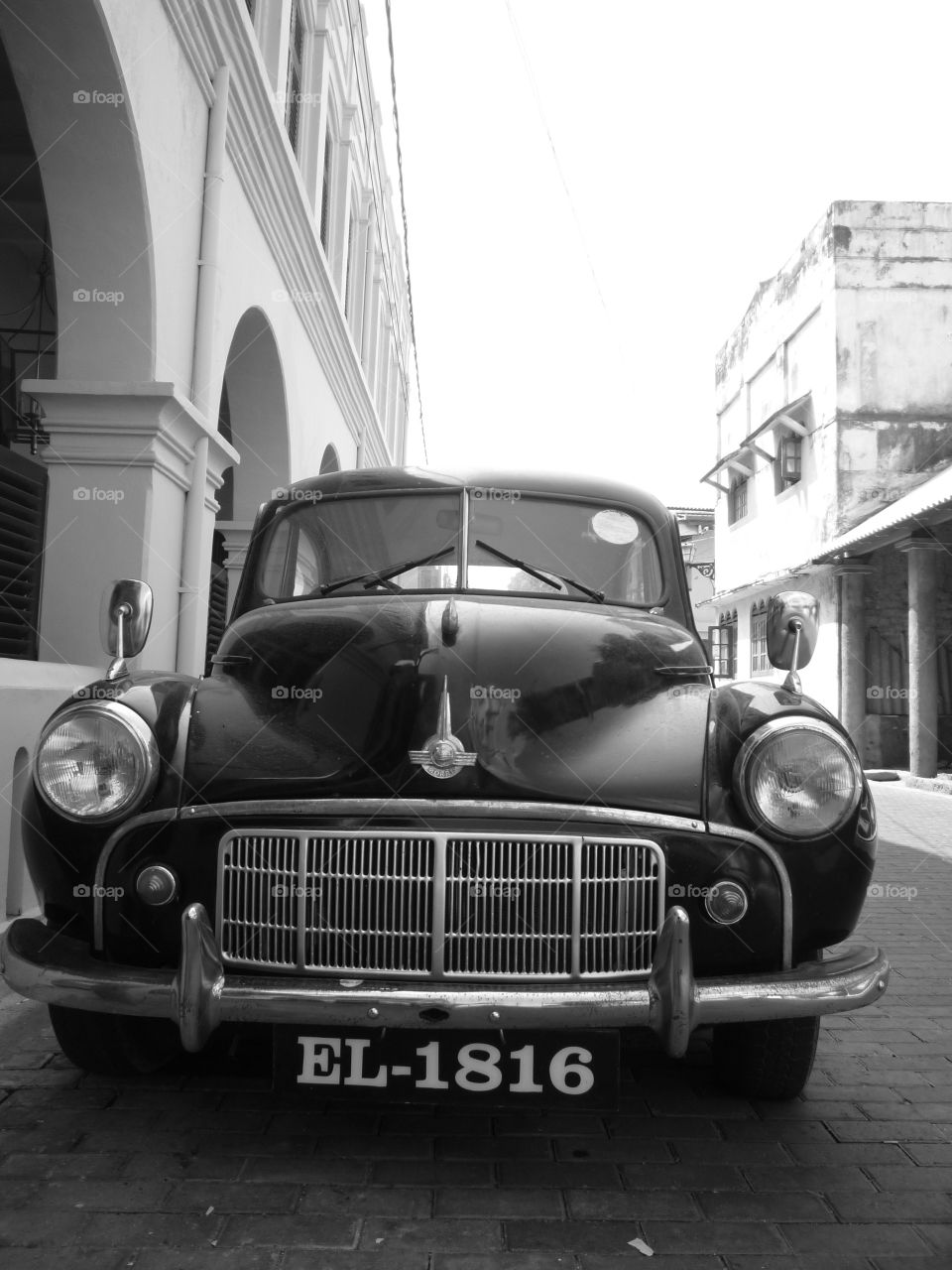 Vintage car in sri lanka