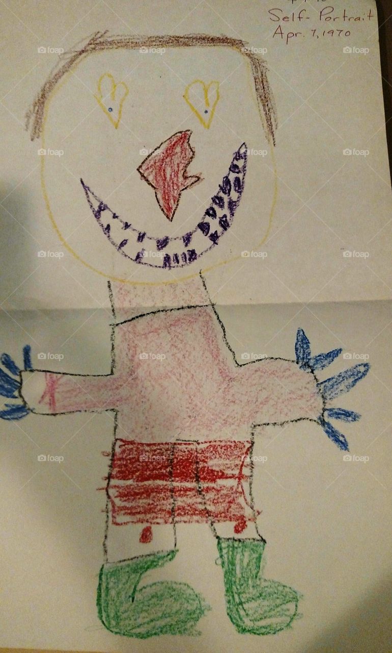 Self Portrait at Age 6