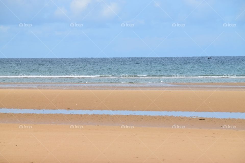 Omaha Beach , Normandy 