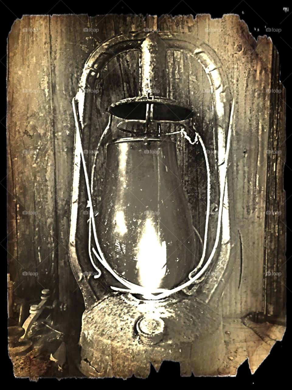 Antique lantern