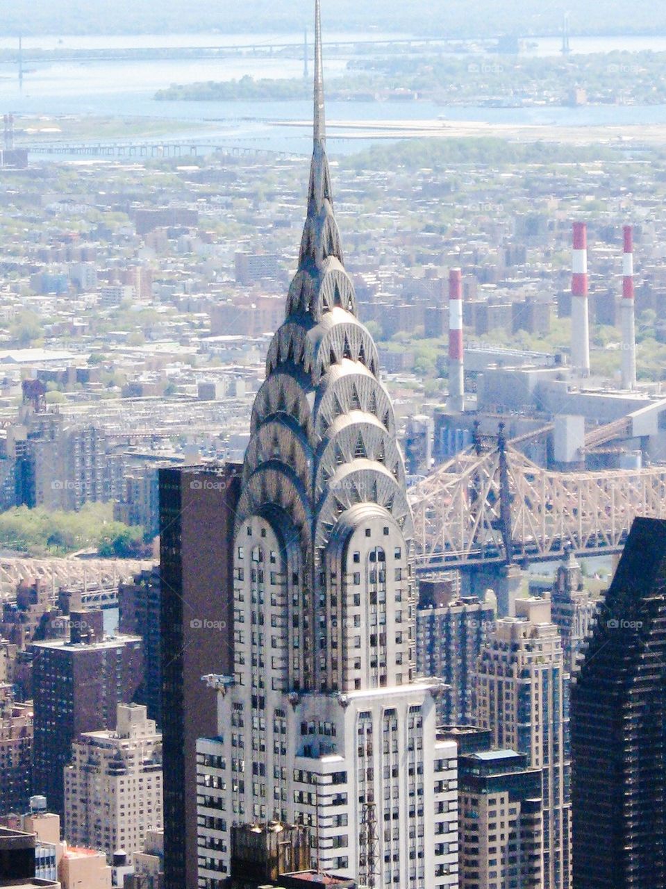 Chrysler Building from above