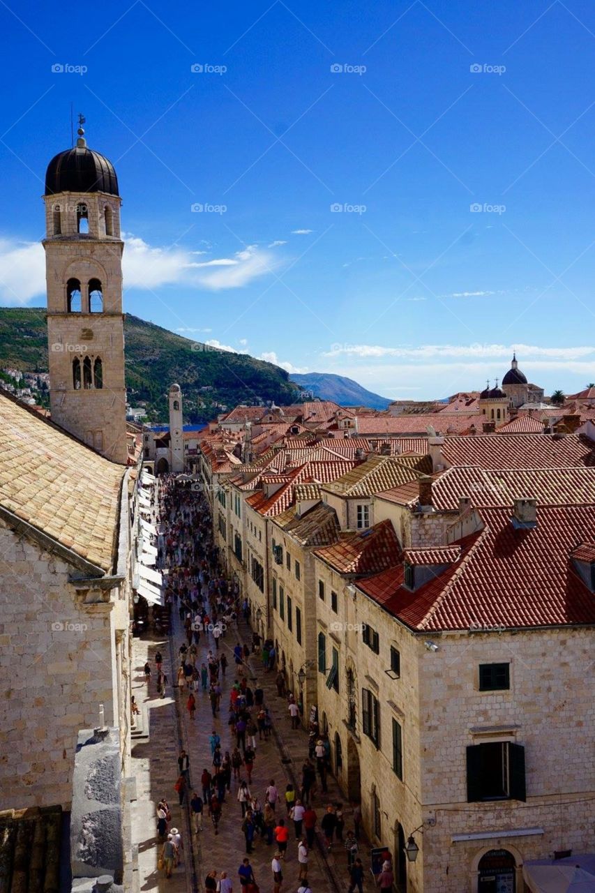 Streets of Dubrovnik, Croatia 