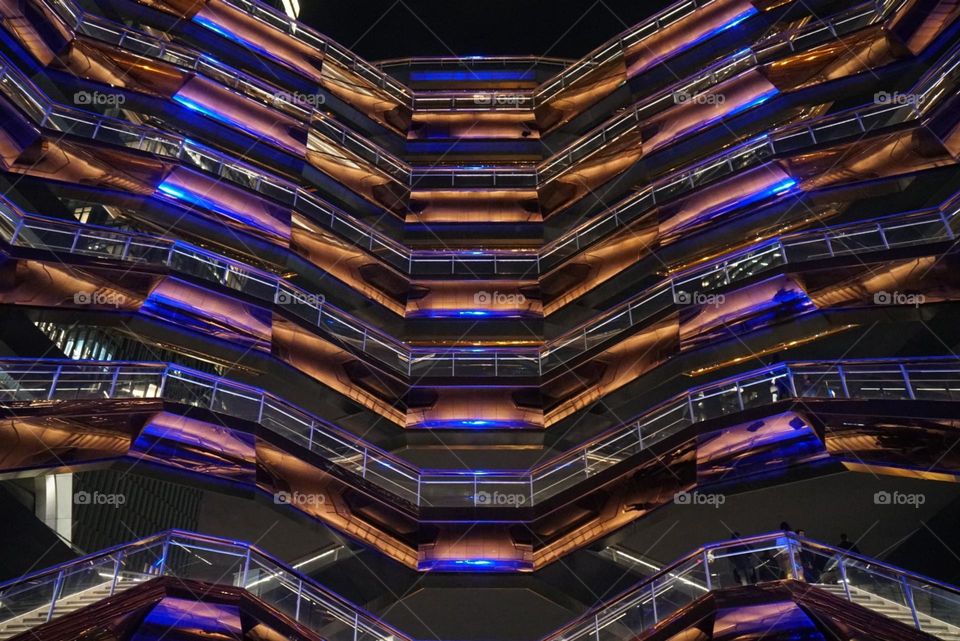 The Vessel structure in New York City is an extraordinary attraction