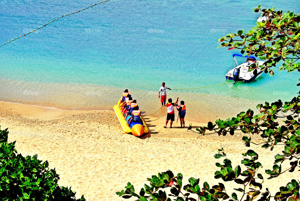 Summer Fun Swimming Banana boat