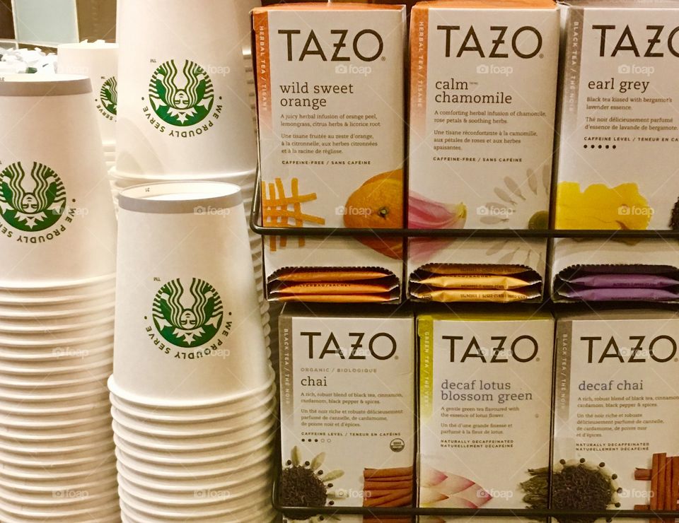 Tea display