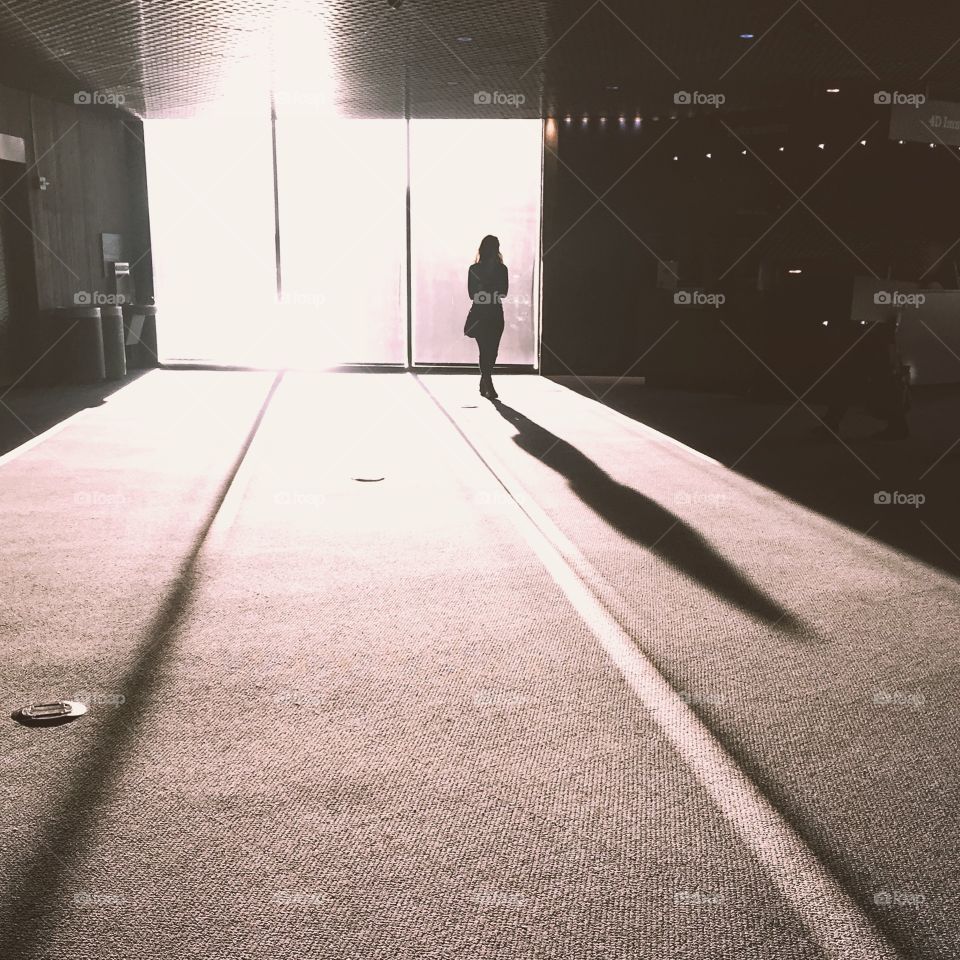 Street, People, Road, Light, Shadow