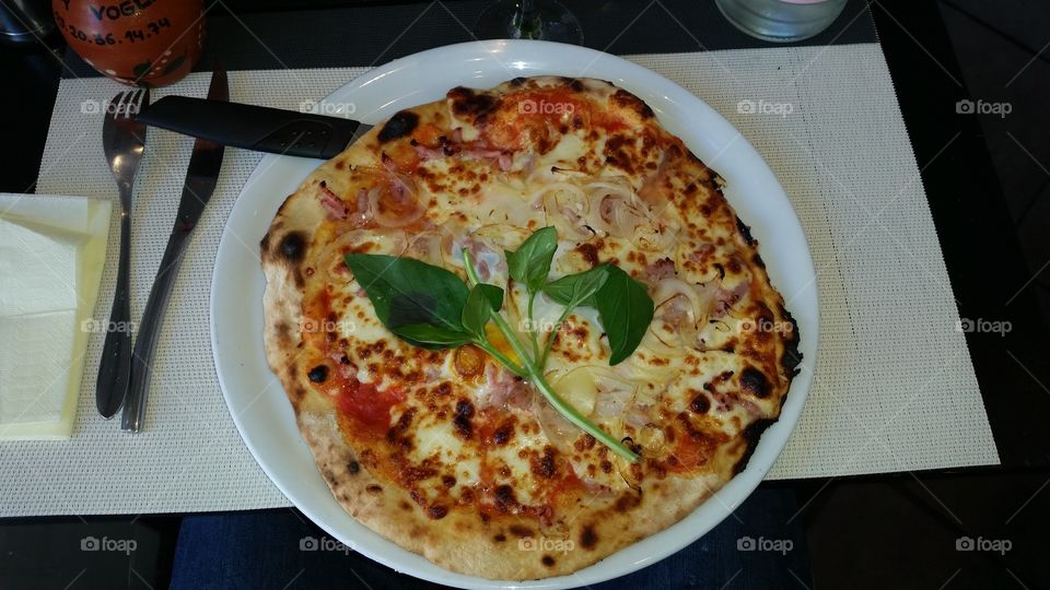 delicious pizza