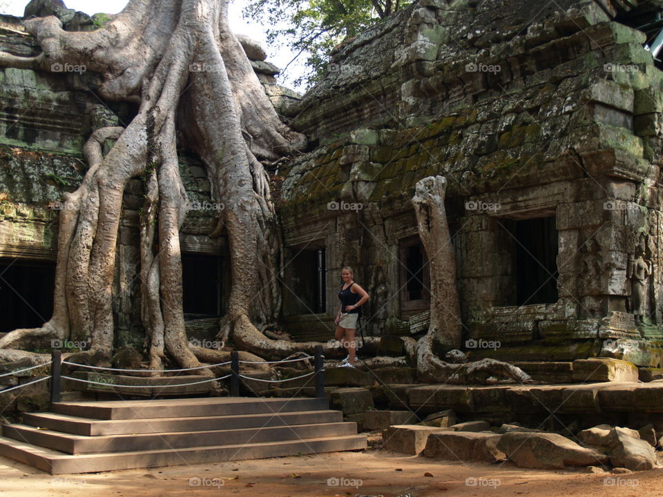 Ta Prohm temple- I am Lara Croft