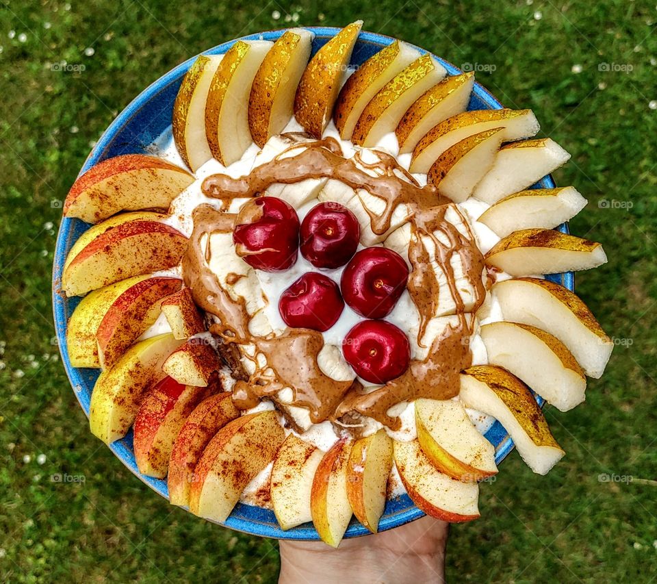 Oatmeal, breakfast, food