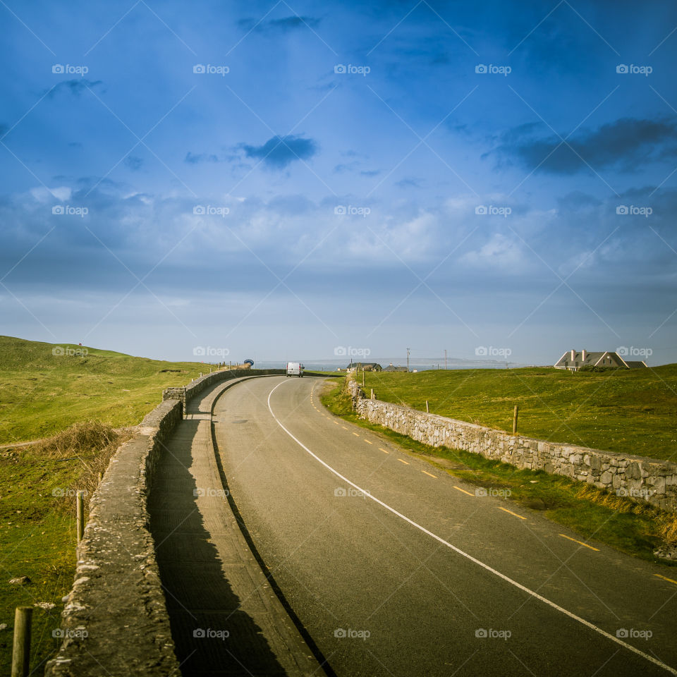 No Person, Road, Rural, Asphalt, Countryside