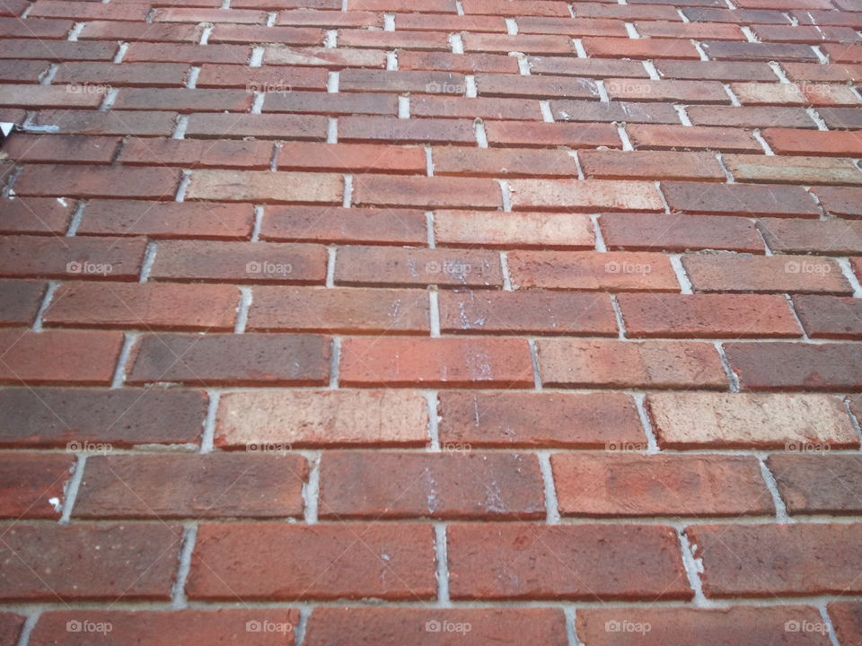 Brick Wall 2. Looking at a brick wall from a lower angle.