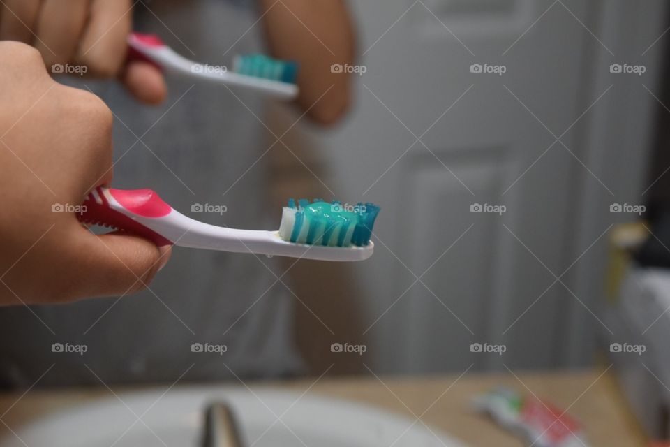 brushing 