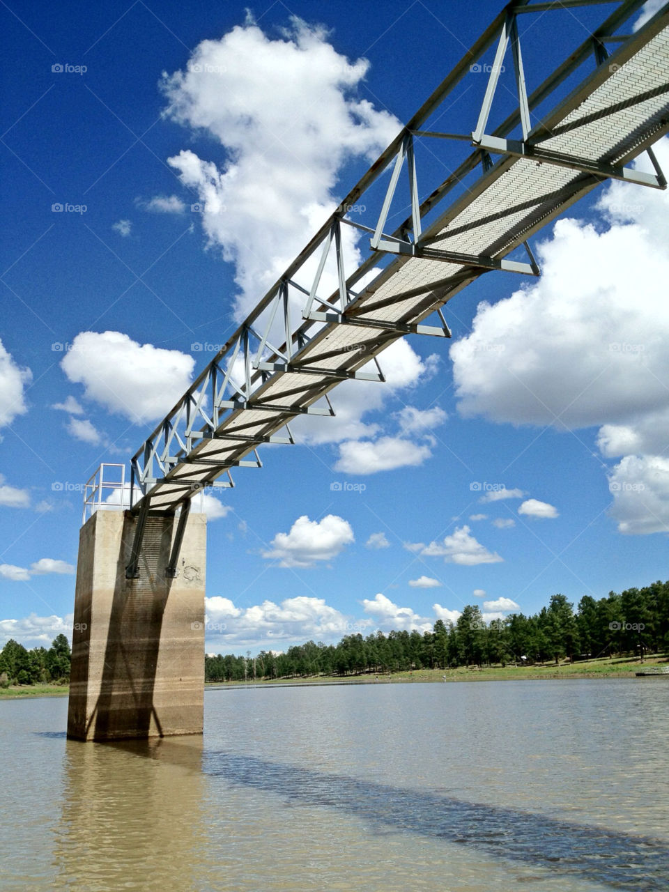 water lake architecture bridge by kaemak