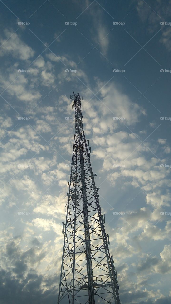 Tower  background  sky