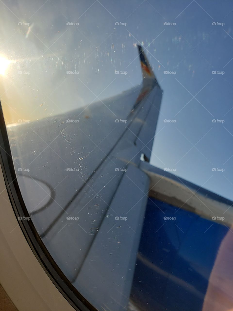 wing of a plane