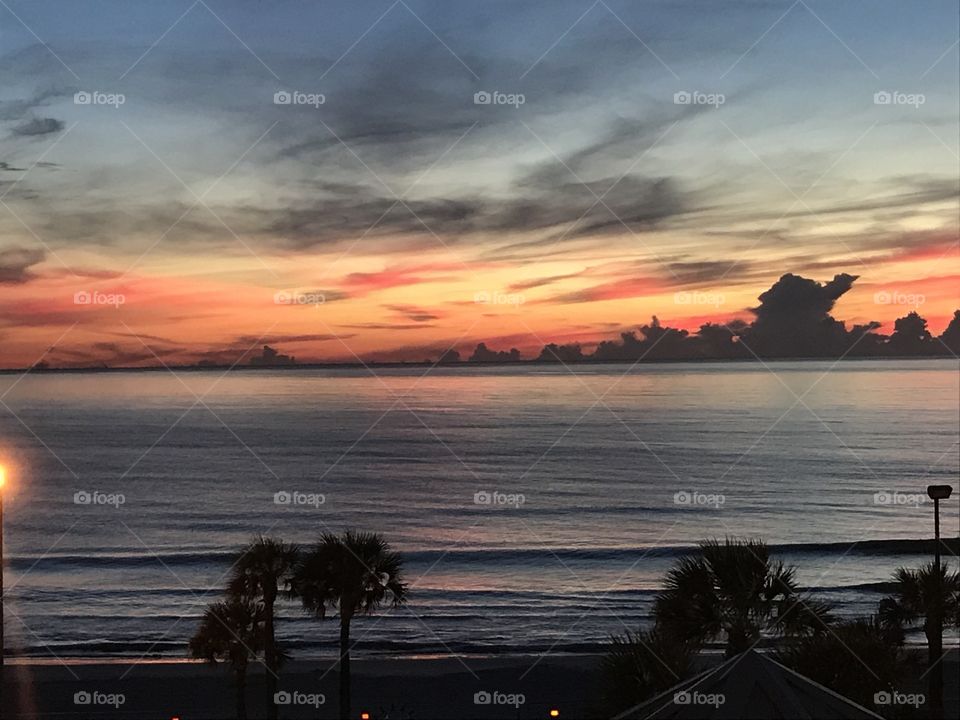 Daytona Beach, Florida March of the clouds