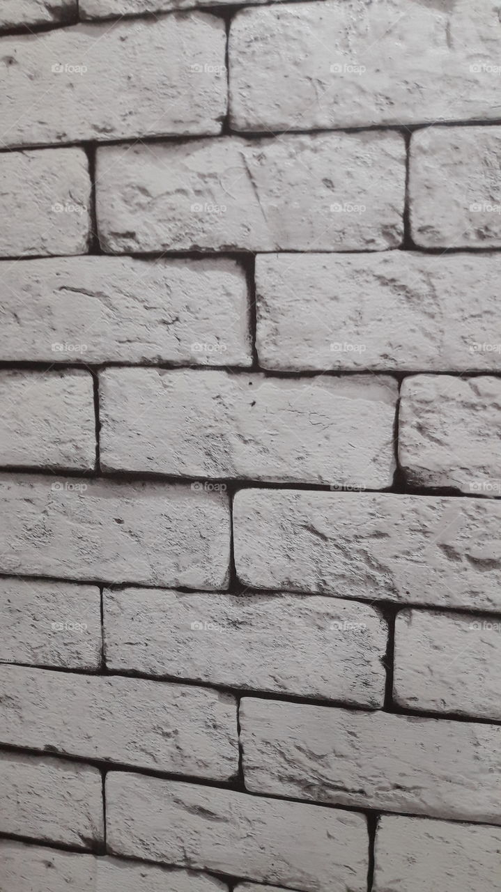 brick-themed wallpaper