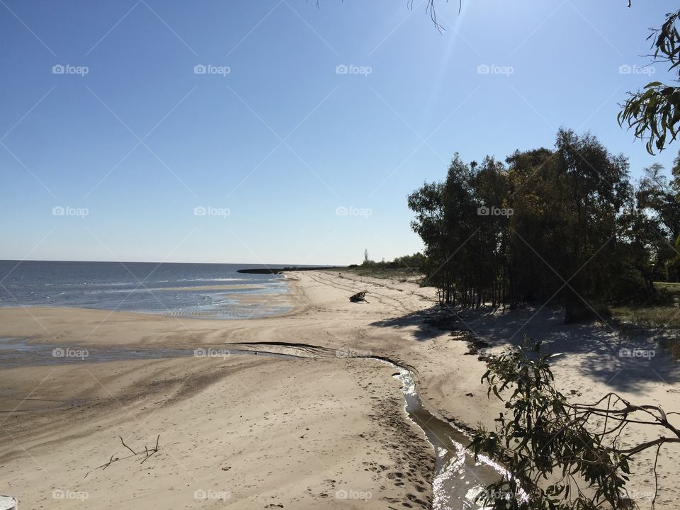 Water, Beach, No Person, Sand, Seashore