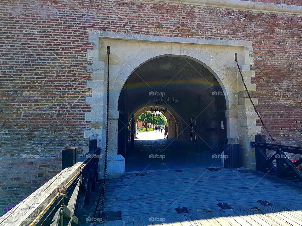 Carolina fortress, Alba Iulia, Romania