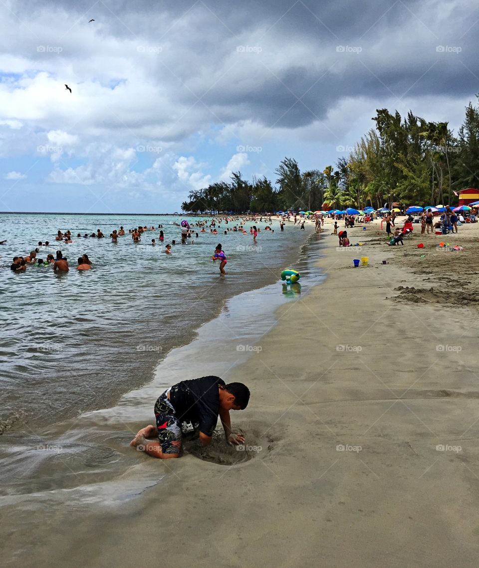 Boy on Beach